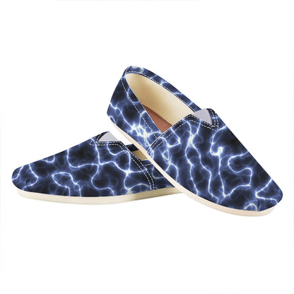 Lightning Chain Print Casual Shoes