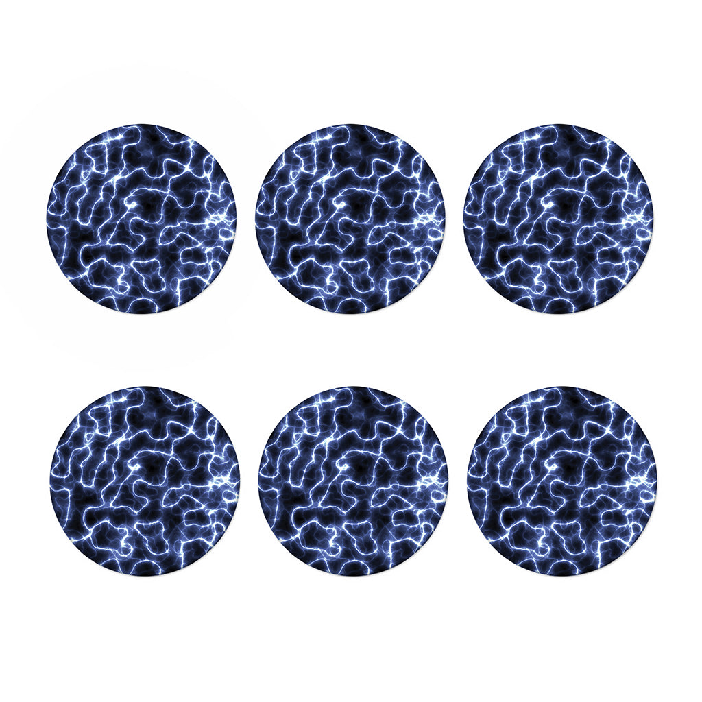 Lightning Chain Print Coaster Set
