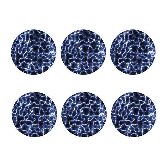 Lightning Chain Print Coaster Set