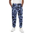 Lightning Chain Print Cotton Sweatpants