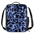 Lightning Chain Print Crossbody Lunch Bag