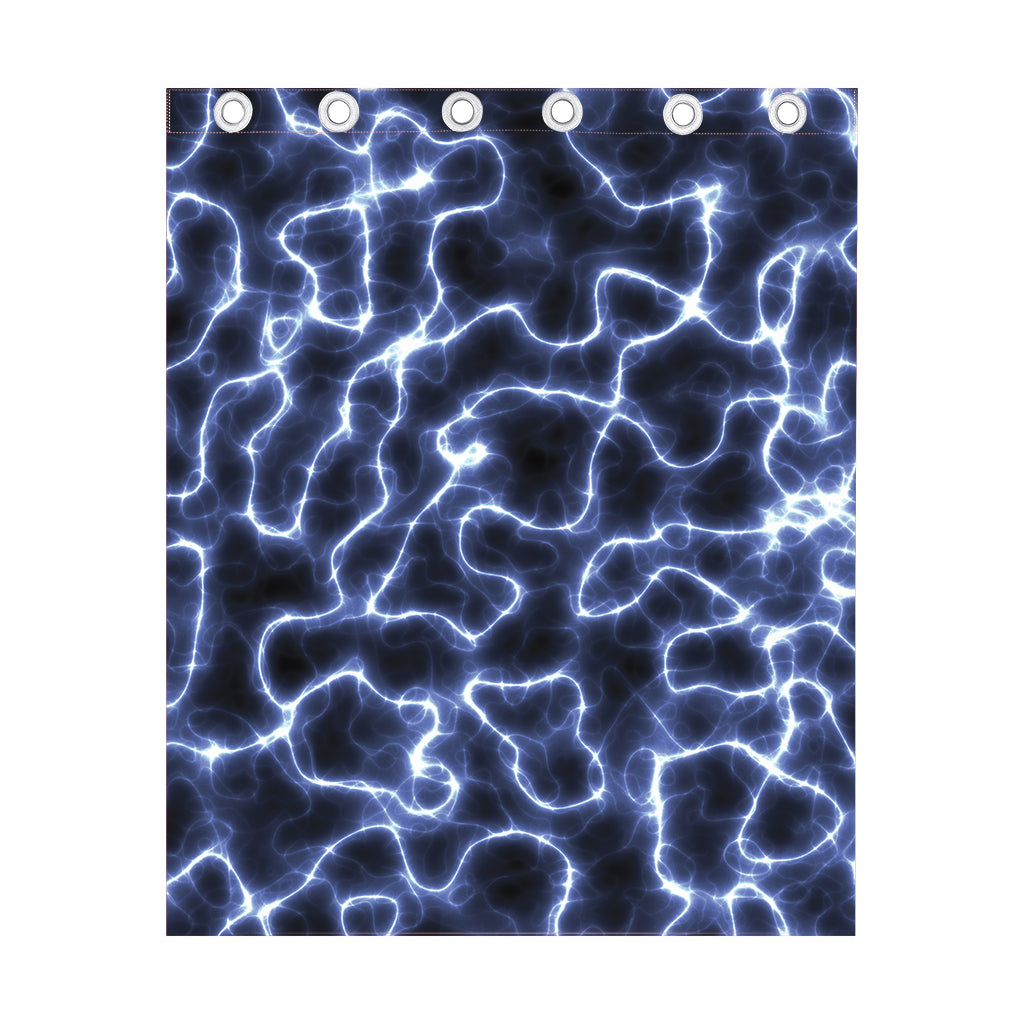 Lightning Chain Print Curtain