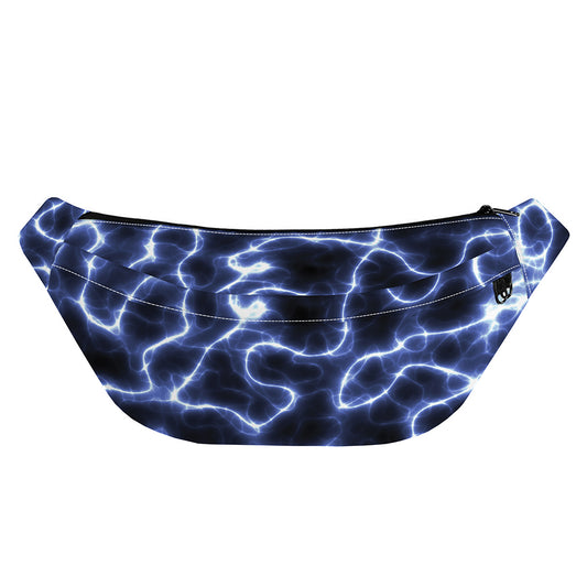 Lightning Chain Print Fanny Pack