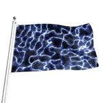Lightning Chain Print Flag