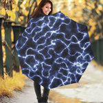 Lightning Chain Print Foldable Umbrella