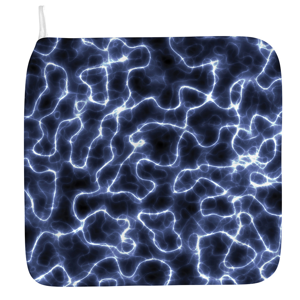 Lightning Chain Print Hand Towel