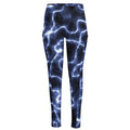Lightning Chain Print High-Waisted Pocket Leggings