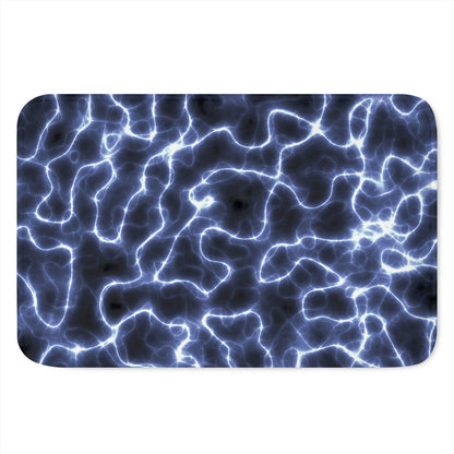 Lightning Chain Print Indoor Door Mat
