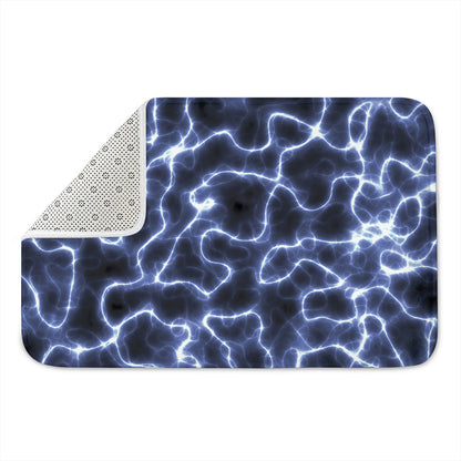 Lightning Chain Print Indoor Door Mat