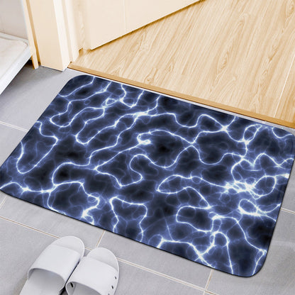 Lightning Chain Print Indoor Door Mat