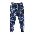 Lightning Chain Print Jogger Pants