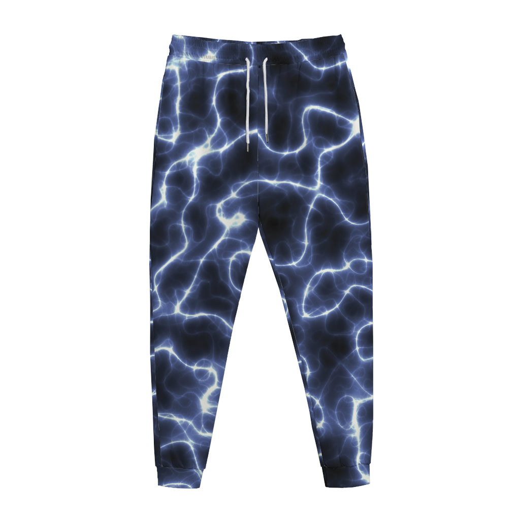 Lightning Chain Print Jogger Pants