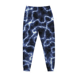 Lightning Chain Print Jogger Pants