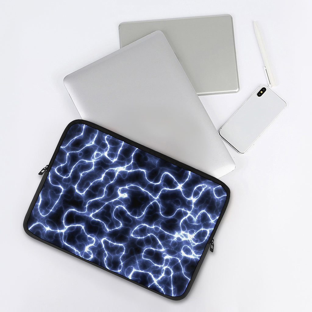 Lightning Chain Print Laptop Sleeve