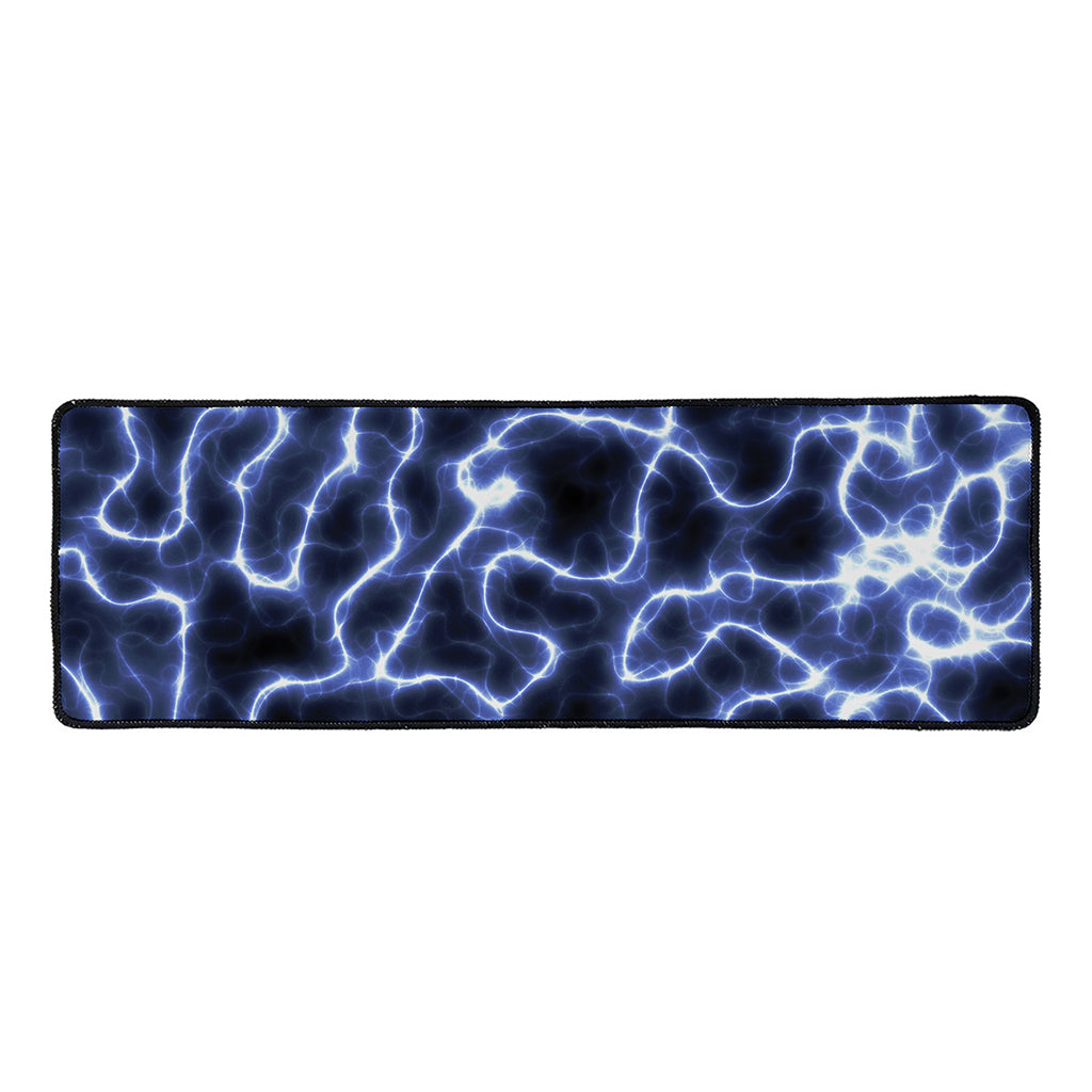 Lightning Chain Print Long Kitchen Mat