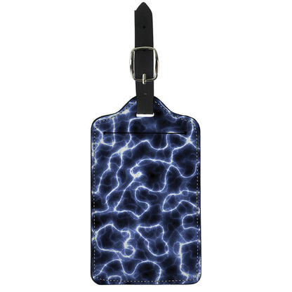 Lightning Chain Print Luggage Tag