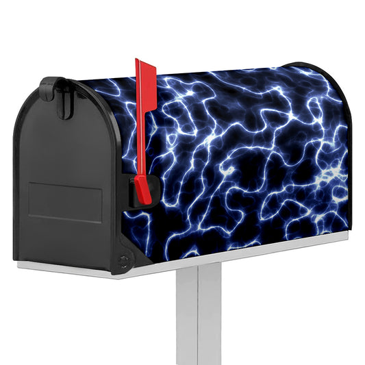 Lightning Chain Print Mailbox Cover