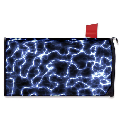 Lightning Chain Print Mailbox Cover