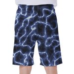 Lightning Chain Print Men's Beach Shorts