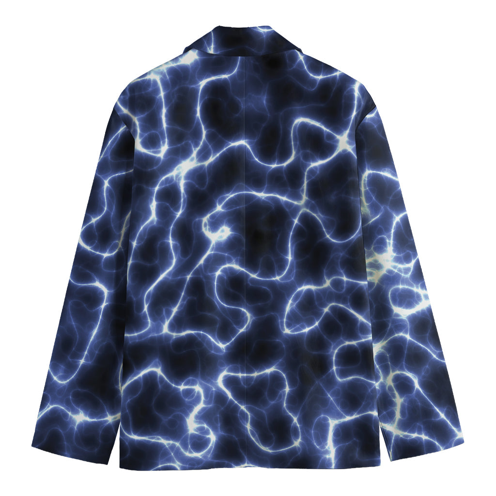 Lightning Chain Print Men's Blazer
