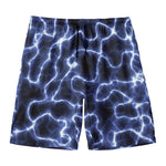 Lightning Chain Print Men's Swim Trunks
