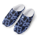 Lightning Chain Print Mesh Casual Shoes