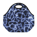 Lightning Chain Print Neoprene Lunch Bag