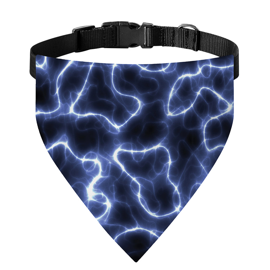 Lightning Chain Print Over The Collar Dog Bandana