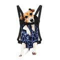 Lightning Chain Print Pet Carrier Backpack