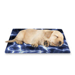 Lightning Chain Print Pet Cooling Mat Cover