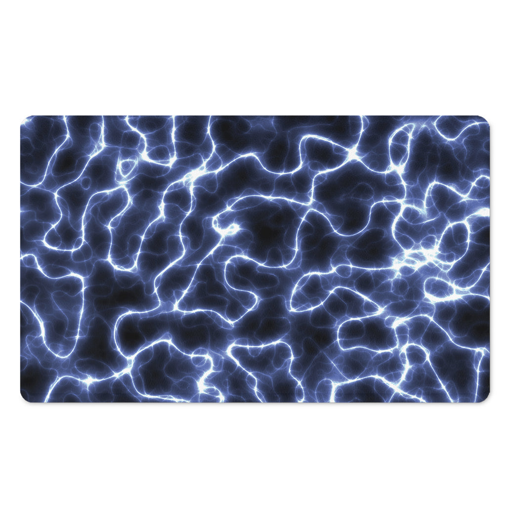Lightning Chain Print Polyester Doormat