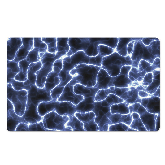 Lightning Chain Print Polyester Doormat