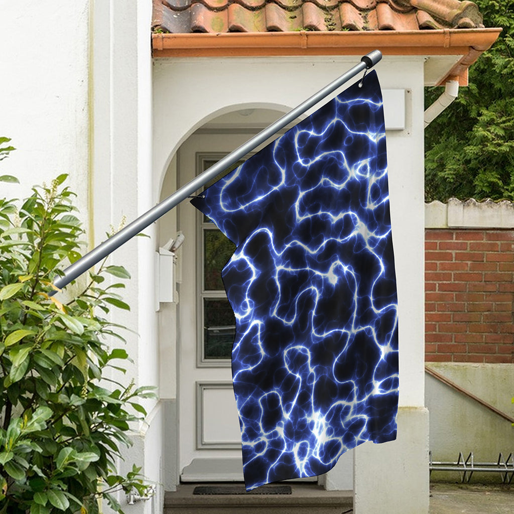 Lightning Chain Print Polyester Flag
