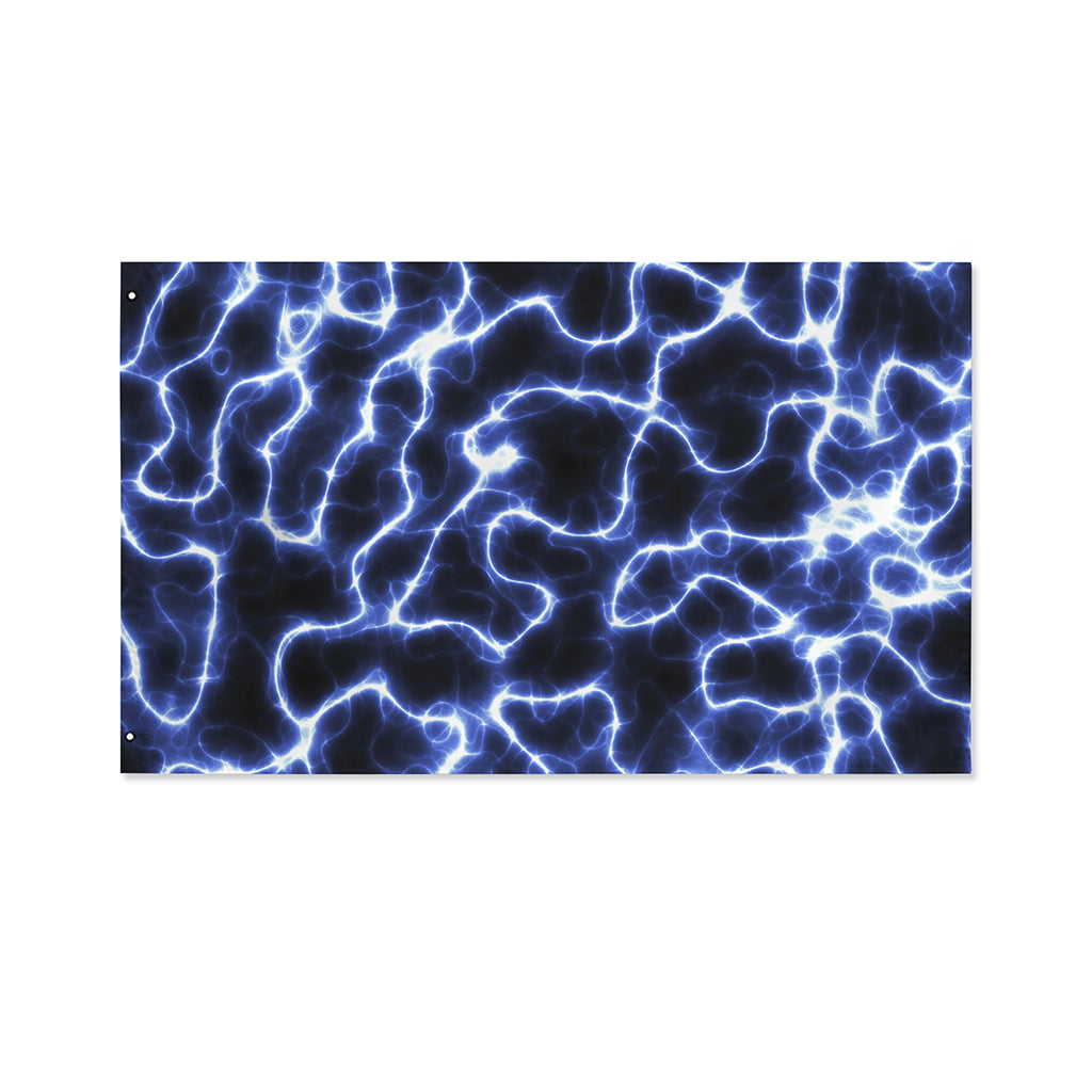 Lightning Chain Print Polyester Flag