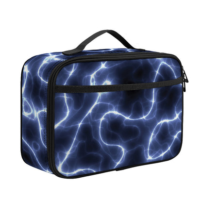 Lightning Chain Print Portable Lunch Bag