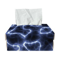Lightning Chain Print Rectangle Tissue Box Cover