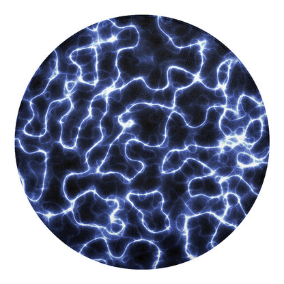 Lightning Chain Print Round Blanket