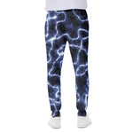 Lightning Chain Print Scuba Joggers