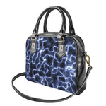 Lightning Chain Print Shoulder Handbag