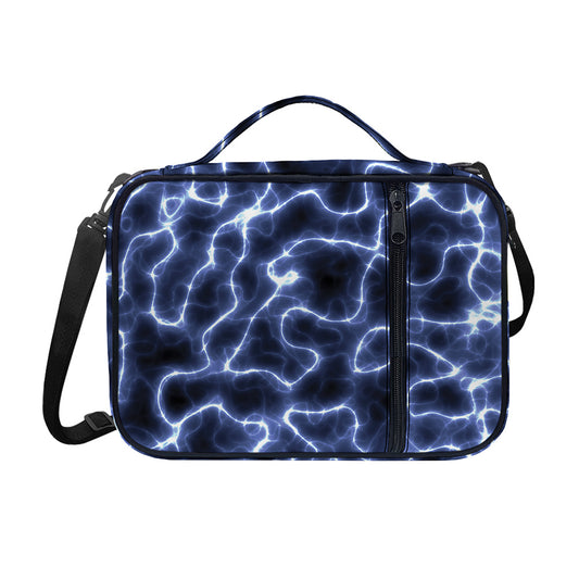 Lightning Chain Print Shoulder Strap Bible Bag