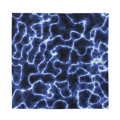 Lightning Chain Print Silk Bandana