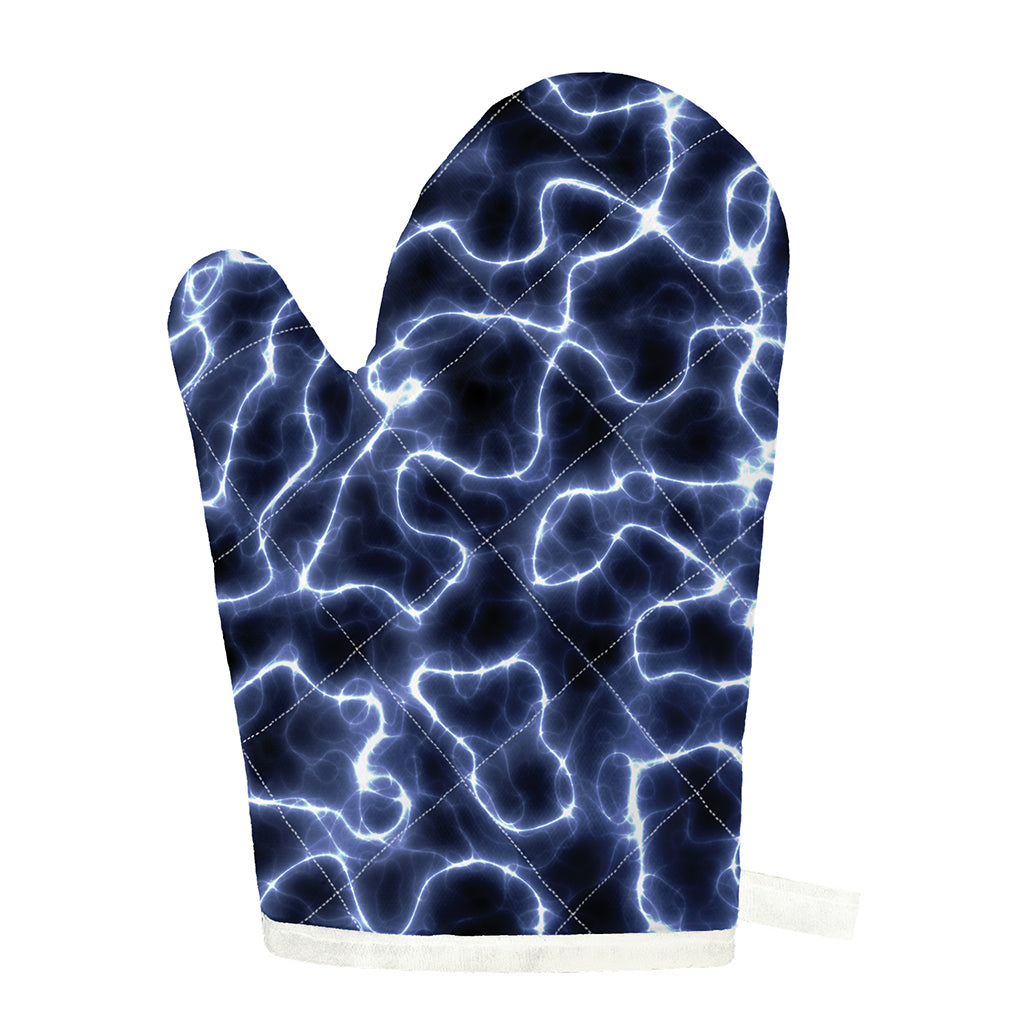 Lightning Chain Print Single Oven Mitt
