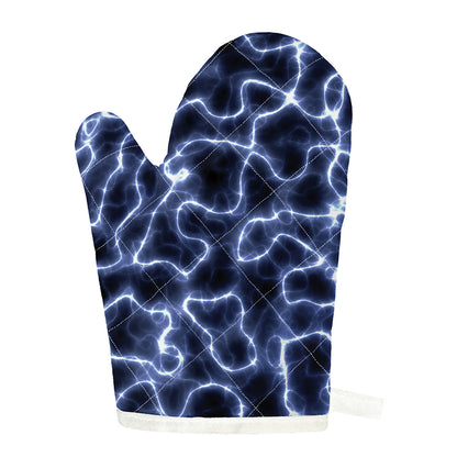 Lightning Chain Print Single Oven Mitt