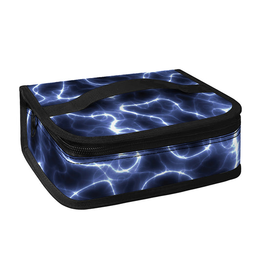 Lightning Chain Print Small Lunch Bag