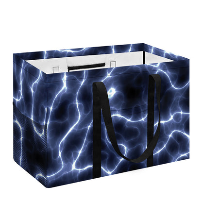 Lightning Chain Print Utility Tote Bag