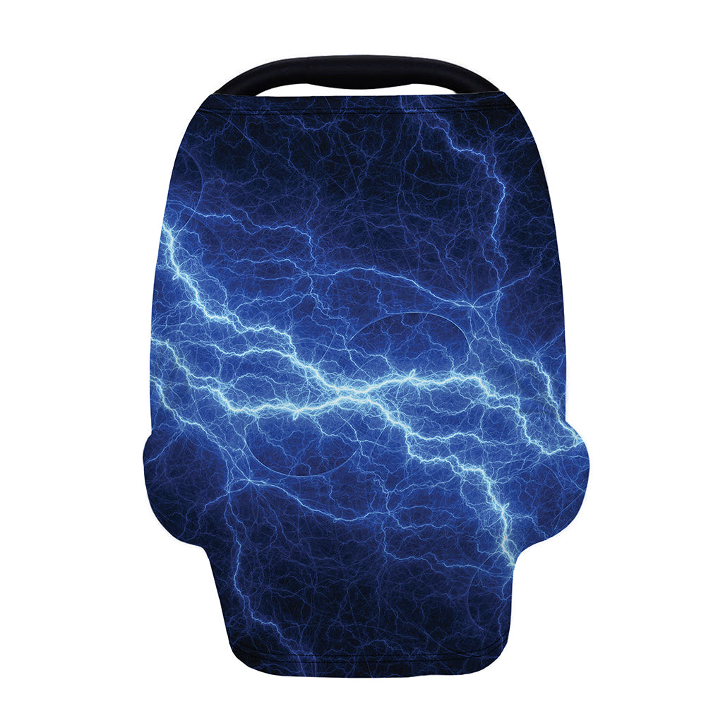 Lightning Plasma Print Baby Seat Cover