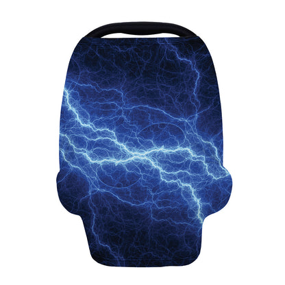 Lightning Plasma Print Baby Seat Cover