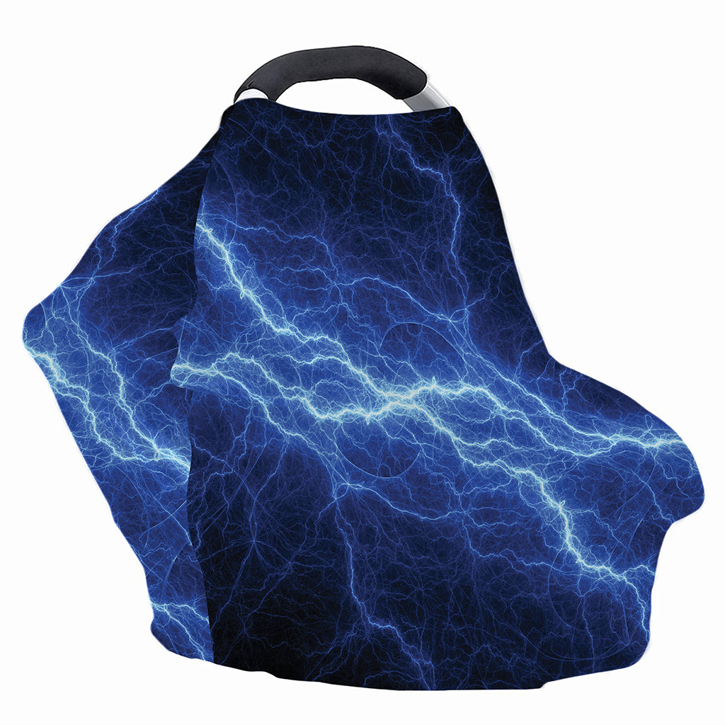 Lightning Plasma Print Baby Seat Cover