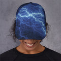 Lightning Plasma Print Baseball Cap