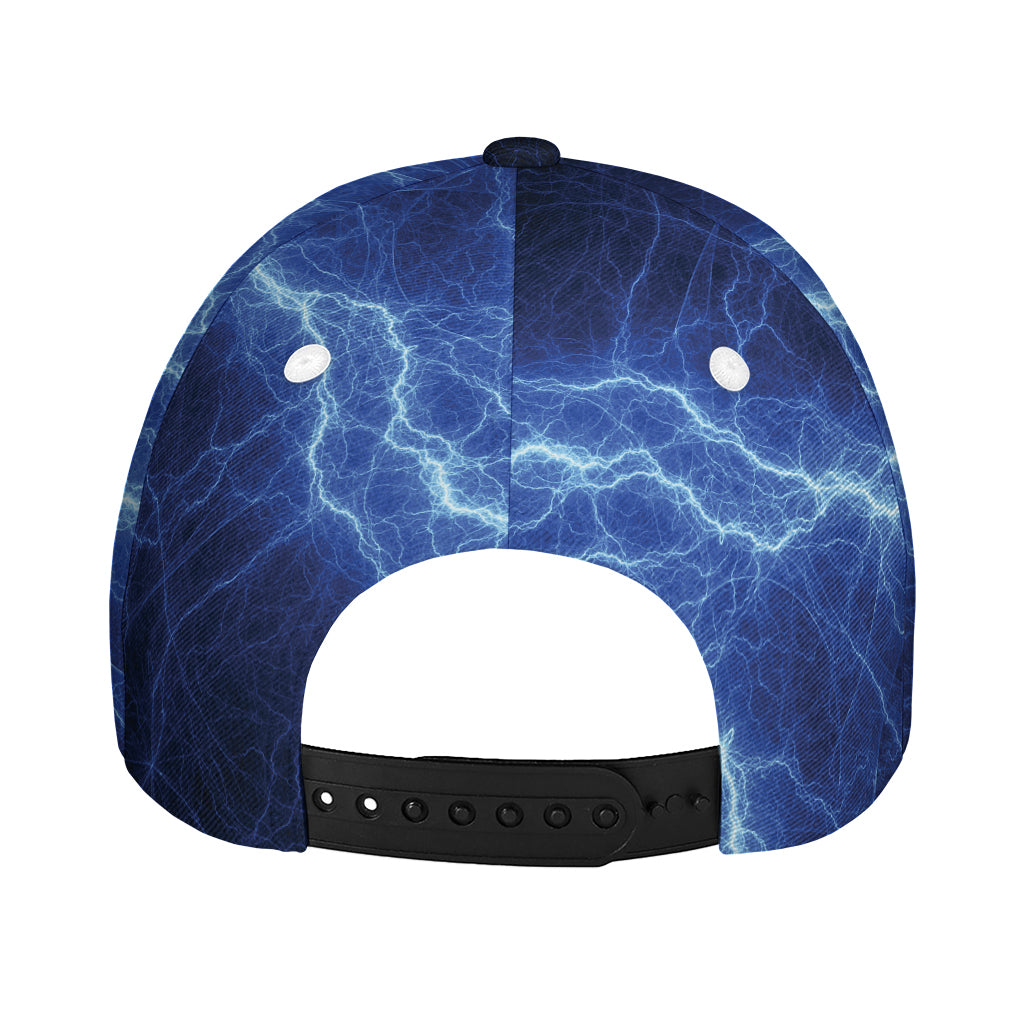 Lightning Plasma Print Baseball Cap